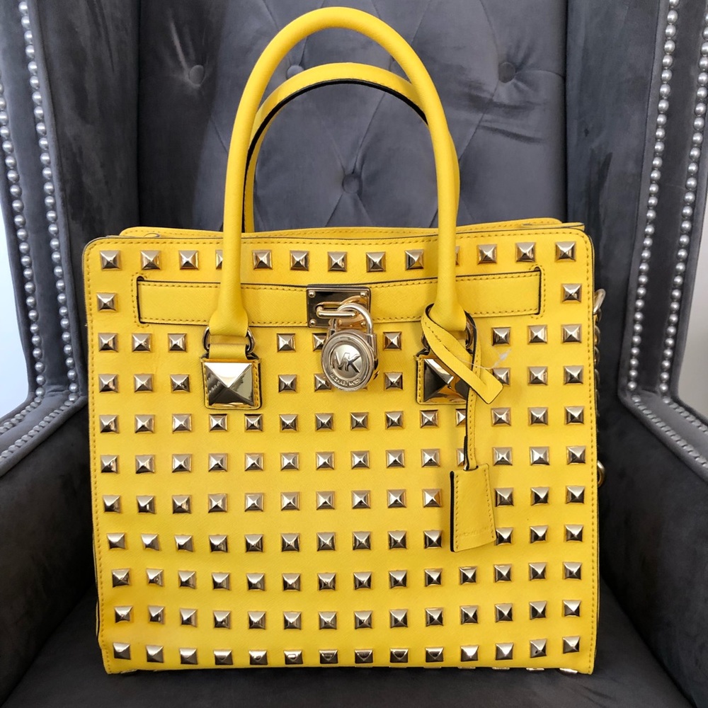 Michael Kors Studded Hamilton Tote